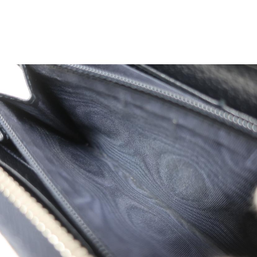 GUCCI グッチ/オフディアGGラウンド 長財布 ネイビー/523154//ABランク/65