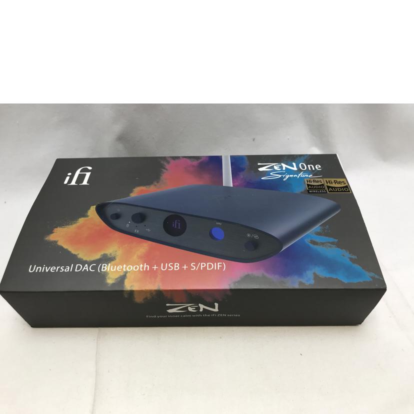 ifi audio/Universal DAC/ZEN one Signature//5313003334/ABランク/51