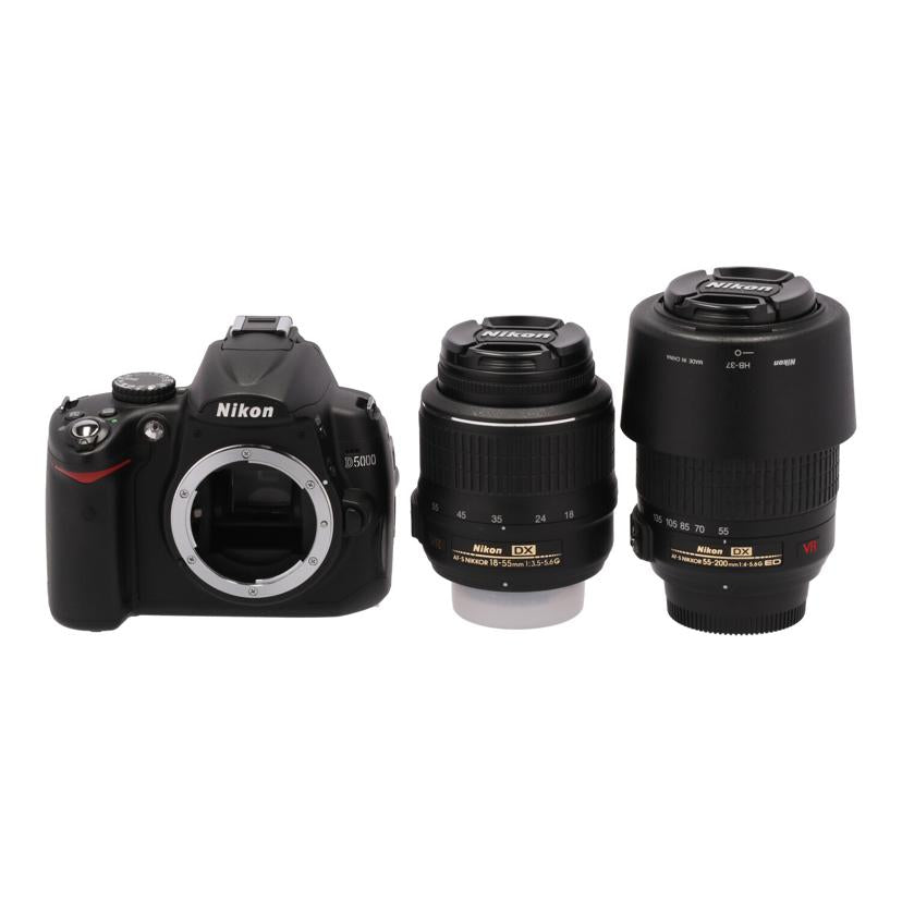Nikon デジタル一眼レフカメラ D5000 ダブルズームキット