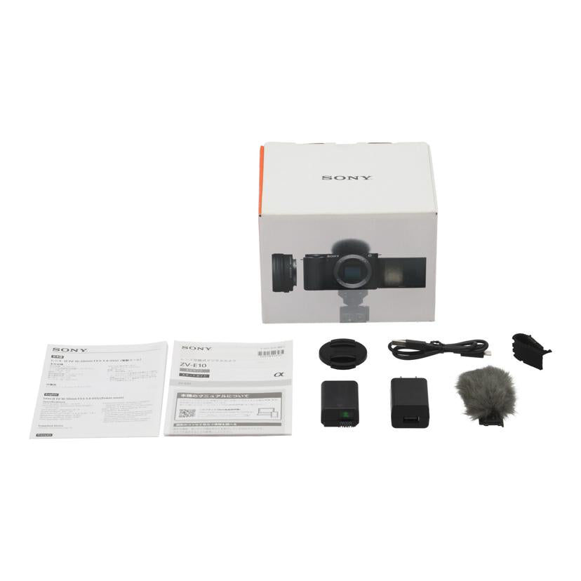 SONY ソニー /ミラーレス一眼 VLOGCAM パワーズームレンズキット/ZV-E10L//3029368/Aランク/85