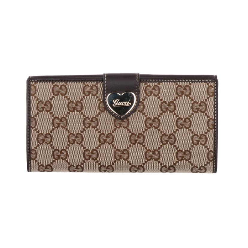 GUCCI グッチ/GGキャンバスフラップウォレット/203550//206*/Aランク/91