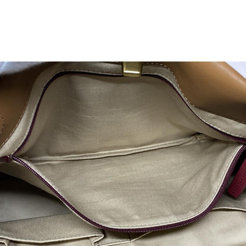 COACH コーチ/レザーターンロック トートバッグ/21237//J12**/Bランク/52