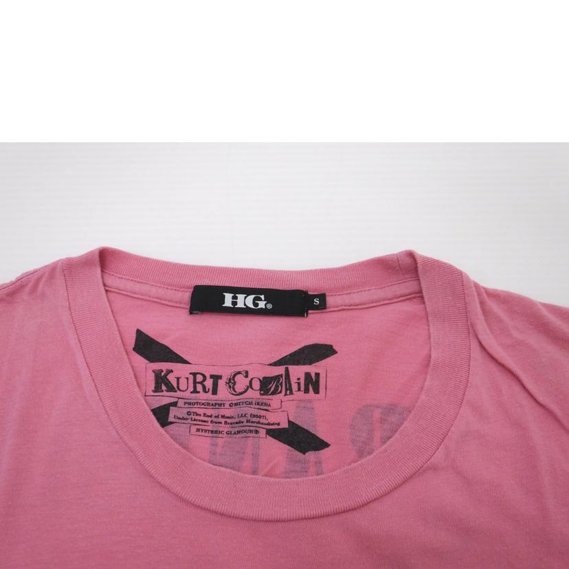 HG ヒステリックグラマー/Tシャツ/ピンク//Bランク/88