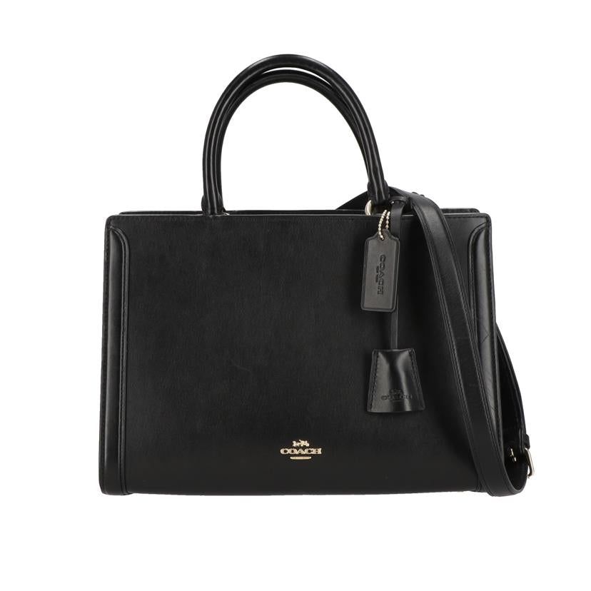 COACH コーチ/レザーゾーイキャリーオール/ブラック/F49500//K18**/ABランク/78