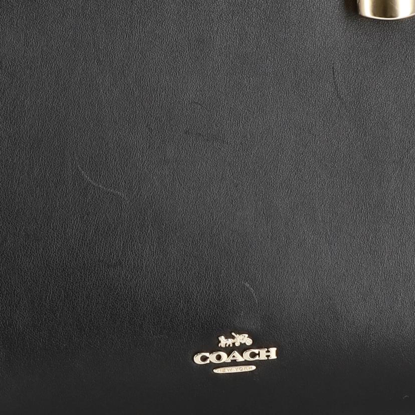 COACH コーチ/レザーゾーイキャリーオール/ブラック/F49500//K18**/ABランク/78