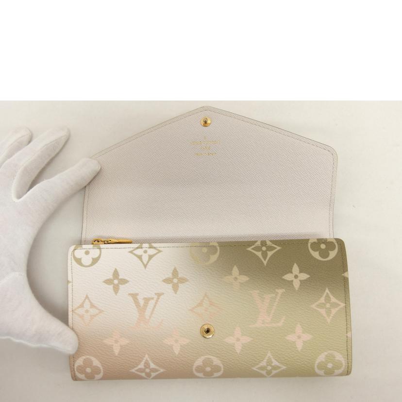 LV ルイ・ヴィトン/ポルトフォイユ・サラ/スプリング・イン・ザシティ/サンセットカーキ/M81276//RFI*/Bランク/04