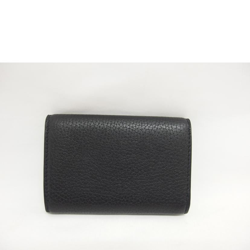 GUCCI グッチ/カードケース/フラップ/ロゴ/レザー/771152//218*/Aランク/04