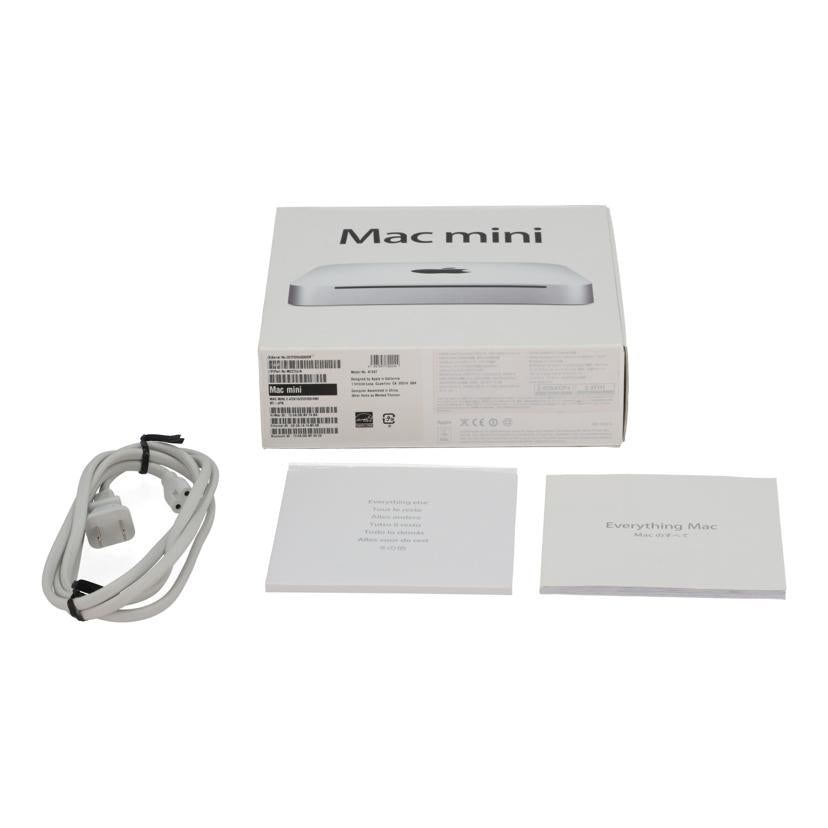 Apple アップル /Mac mini 320GB mid 2010/MC270J/A A1347//C07FD56ADD6H/Bランク/77