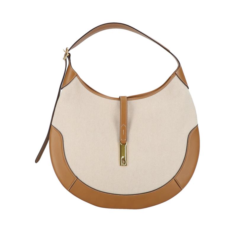 RALPH LAUREN ラルフローレン/ID キャンバスラージショルダーバッグ//Aランク/91