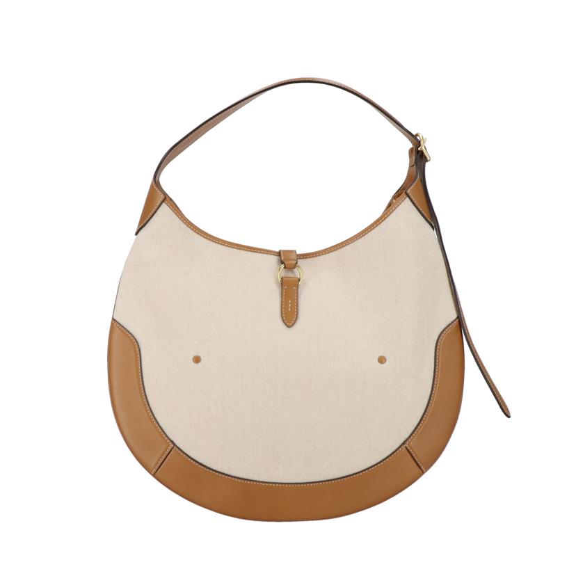 RALPH LAUREN ラルフローレン/ID キャンバスラージショルダーバッグ//Aランク/91