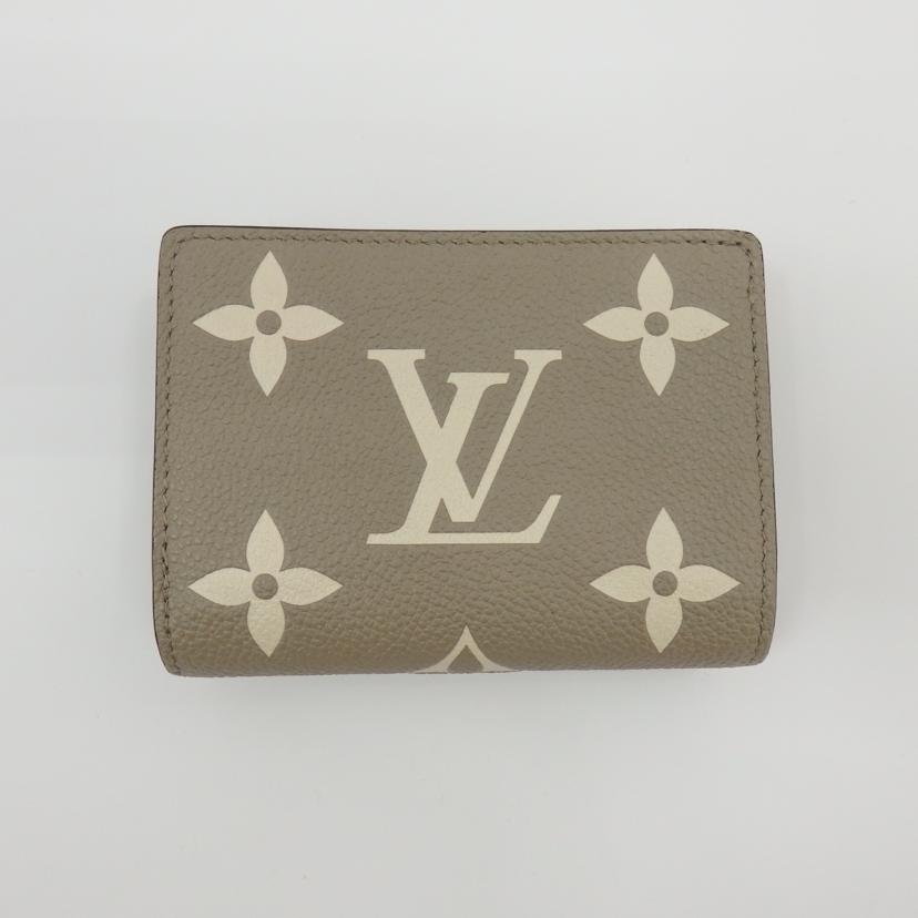 LV ルイ・ヴィトン/ポルトフォイユ・クレア/アンプラント/トゥルトレールクレーム/M82370//RFI****/Aランク/77