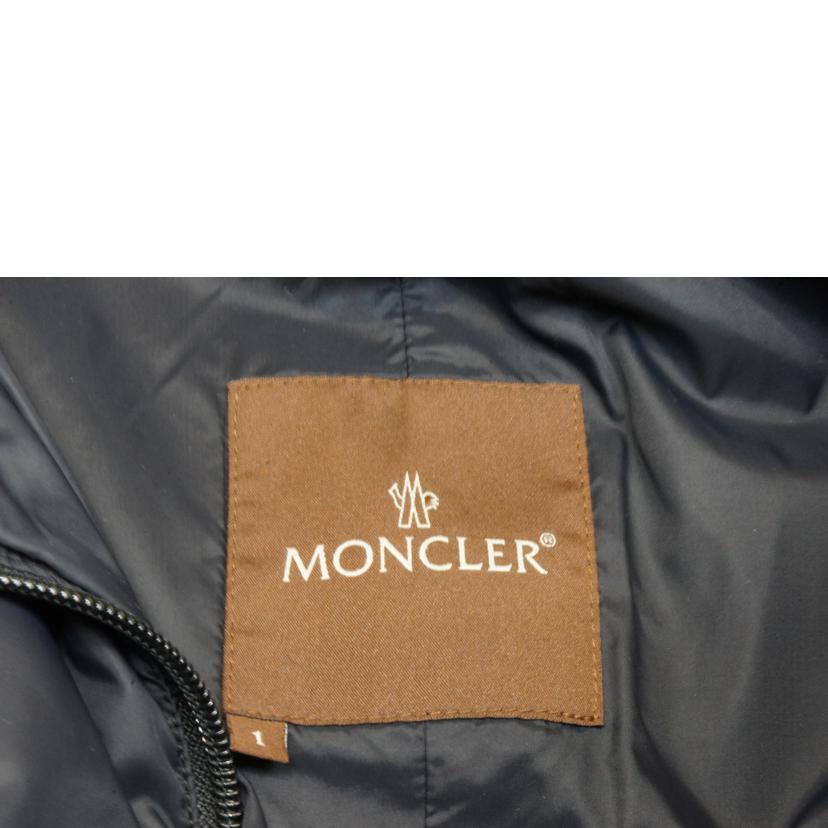 MONCLER モンクレール/ナイロンダウンジャケットネイビージップ//ABランク/92