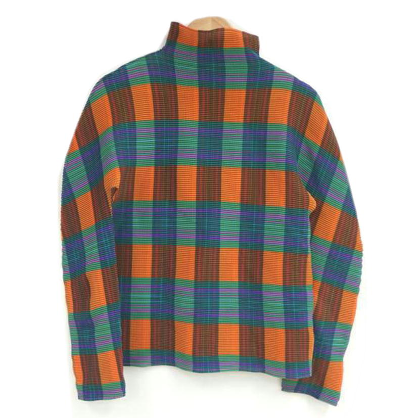 me ISSEY MIYAKE イッセイミヤケ/me ISSEY MIYAKE チェックトップス/M173F J631//ABランク/82