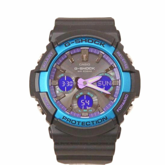 CASIO カシオ/G-SHOCK/ラバー/電波ソーラー/GAS-100BL//Aランク/76