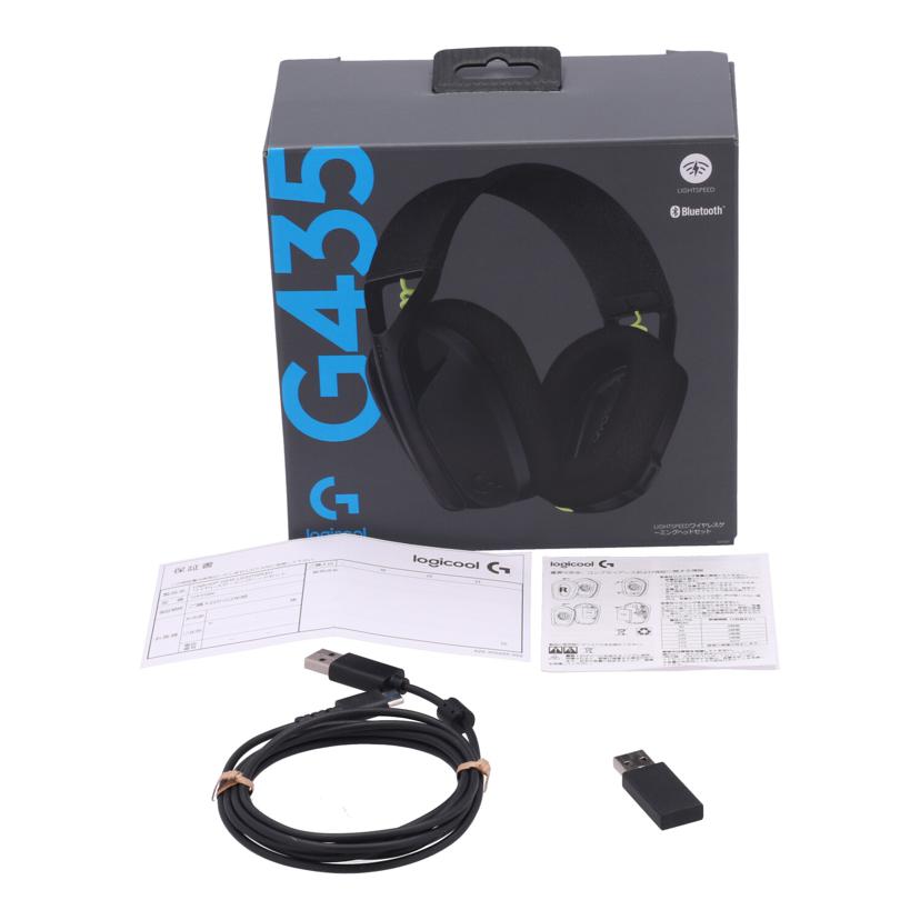Logicool ロジクール /ワイヤレスゲーミングヘッドセット/G435//2344ME013Z49/Bランク/65