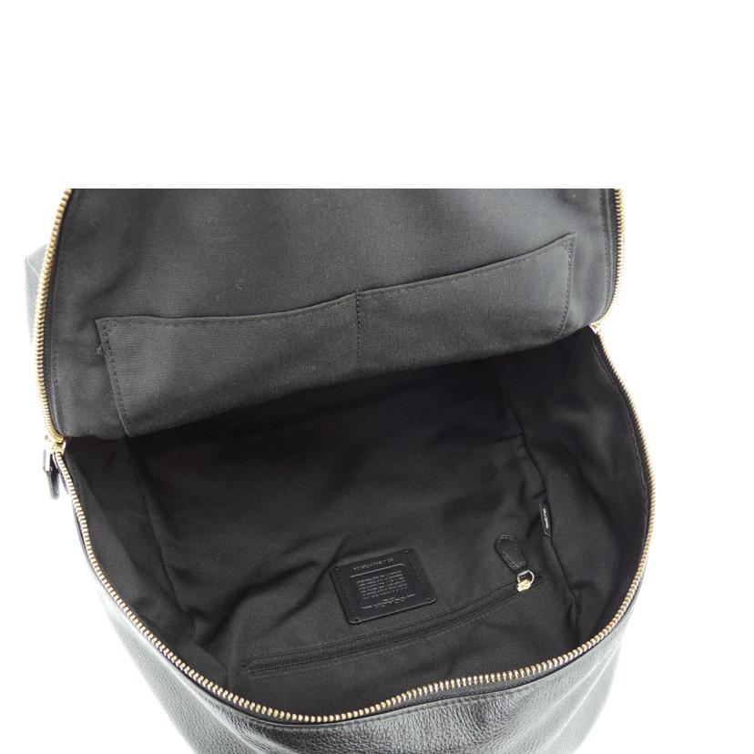 COACH コーチ/ペプルドレザーバックパック/ブラック/F29004//J19**/ABランク/75