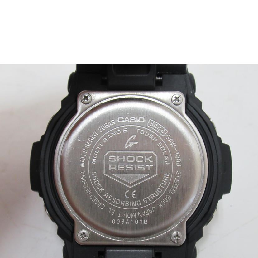 CASIO/G-SHOCK/デジアナ/ソーラー電波/GAW-100B//ABランク/63