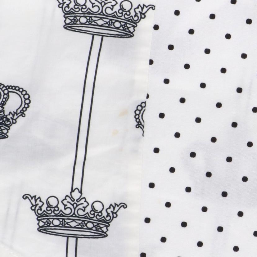 DOLCE&GABBANA ドルチェアンドガッパーナ /柄切替シャツホワイトグレー系//ABランク/37