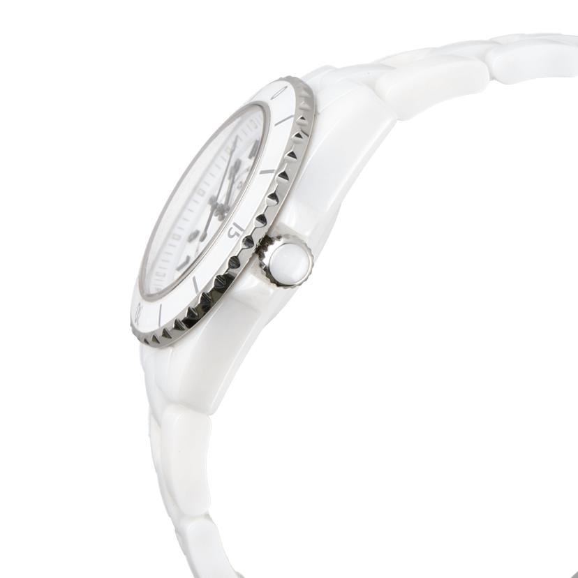 CHANEL シャネル/J12・ホワイト/レディース/クオーツ/H5698//QPF*****/Aランク/92