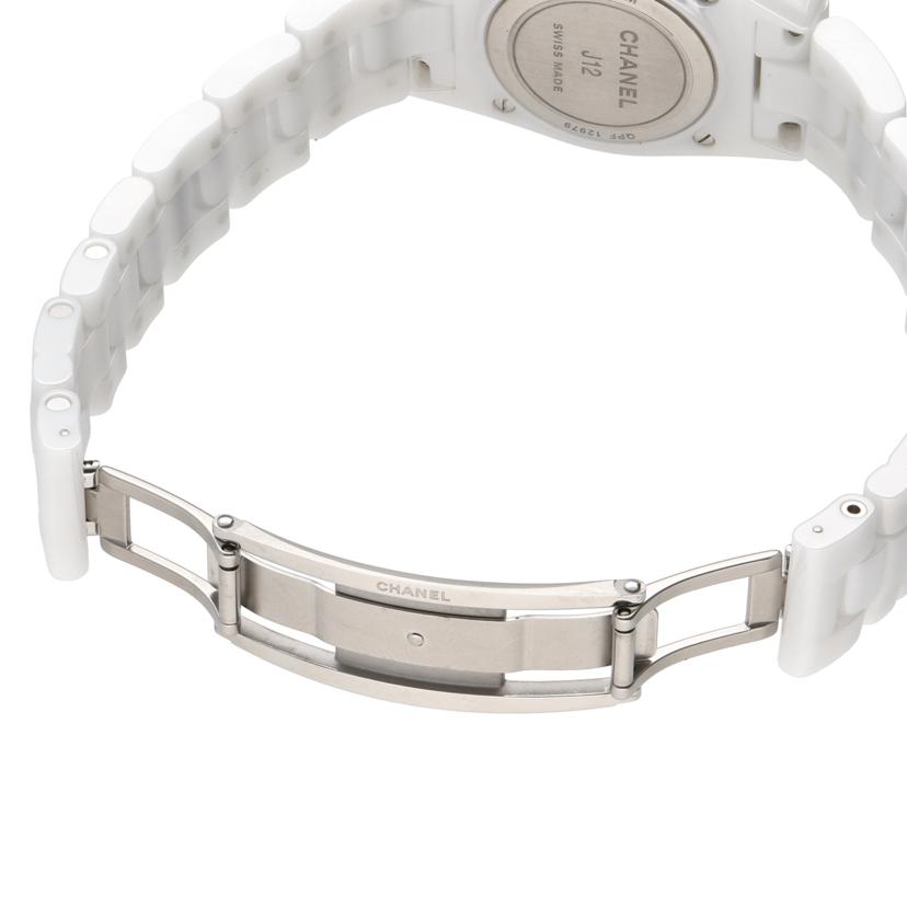 CHANEL シャネル/J12・ホワイト/レディース/クオーツ/H5698//QPF*****/Aランク/92