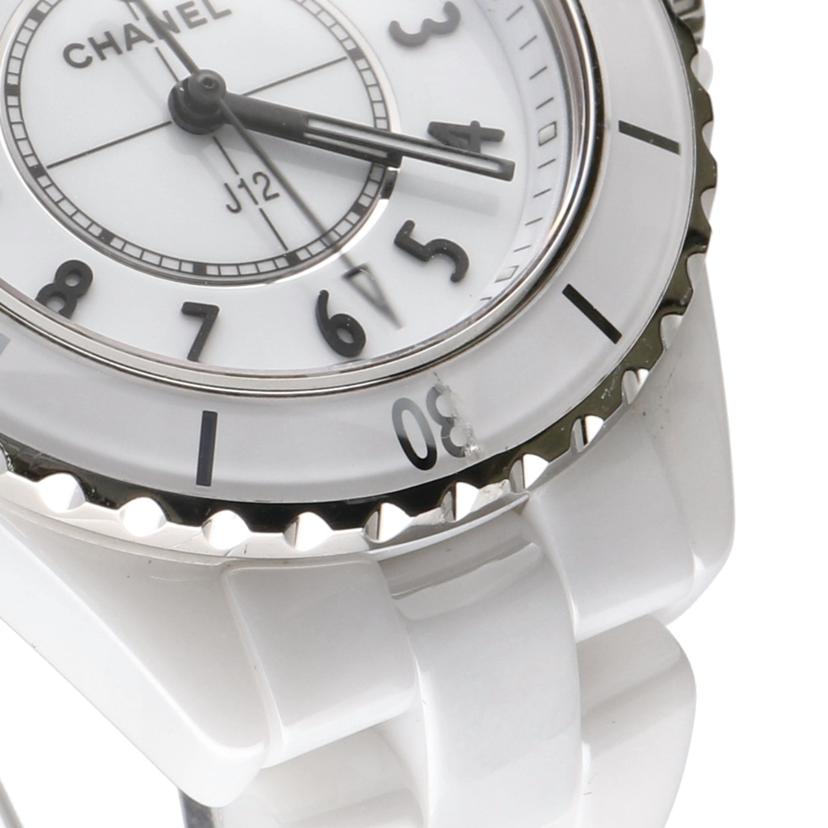 CHANEL シャネル/J12・ホワイト/レディース/クオーツ/H5698//QPF*****/Aランク/92