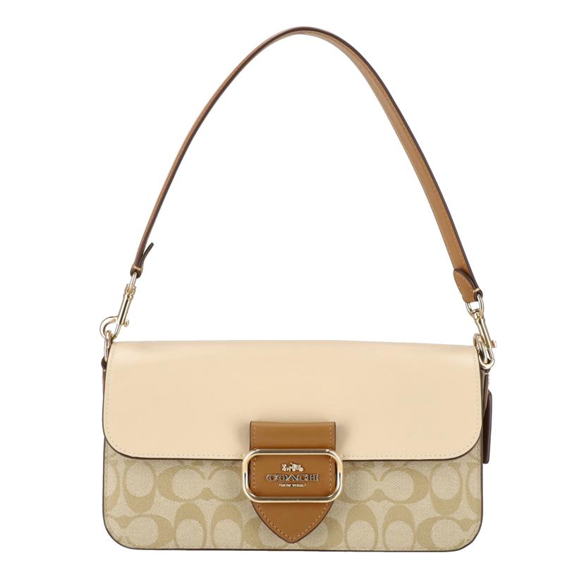 COACH コーチ/モーガンスクエアシグネチャー2WAYショルダー/CR332//M23**/Aランク/75