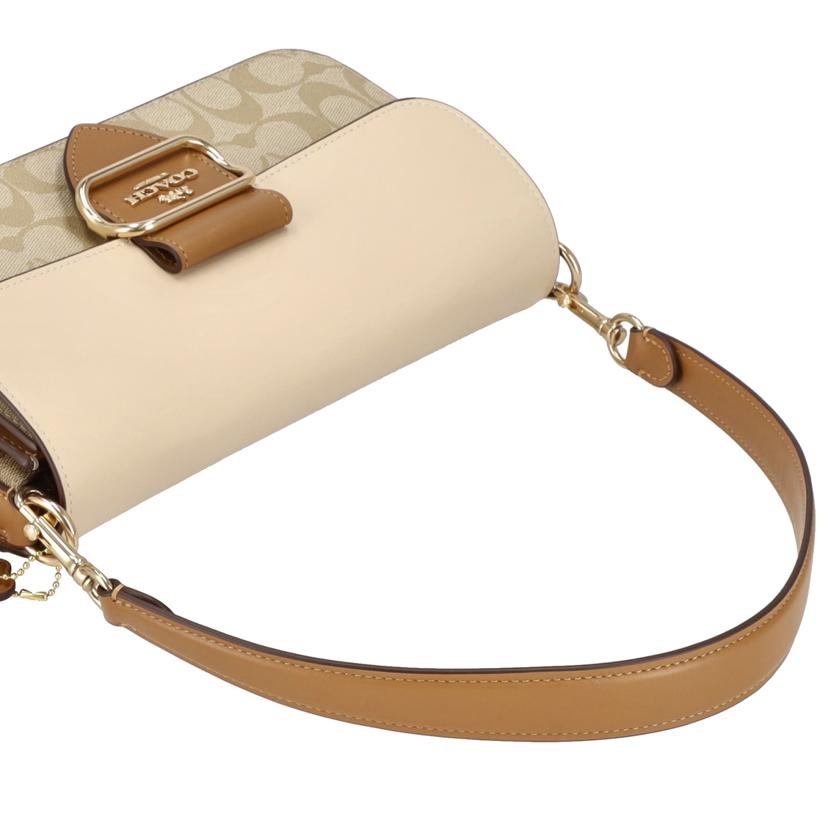 COACH コーチ/モーガンスクエアシグネチャー2WAYショルダー/CR332//M23**/Aランク/75