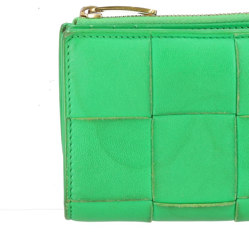 BOTTEGA VENETA ボッテガヴェネタ/スモールカセット/イントレチャート/二つ折り財布//P02*******/BCランク/19