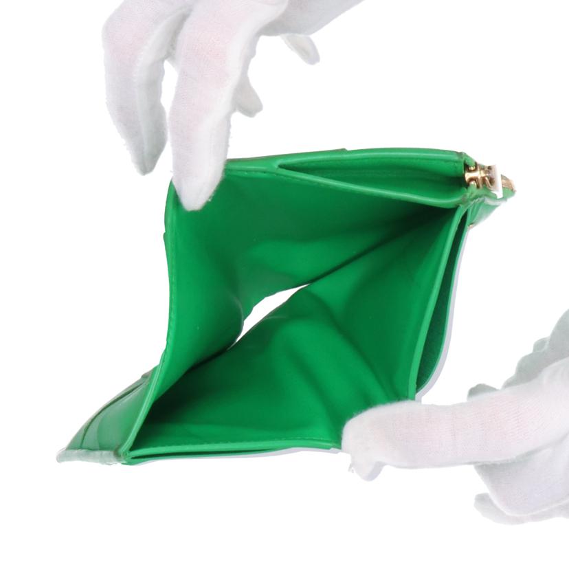 BOTTEGA VENETA ボッテガヴェネタ/スモールカセット/イントレチャート/二つ折り財布//P02*******/BCランク/19