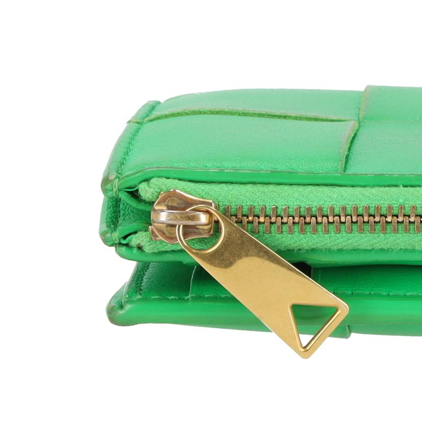 BOTTEGA VENETA ボッテガヴェネタ/スモールカセット/イントレチャート/二つ折り財布//P02*******/BCランク/19