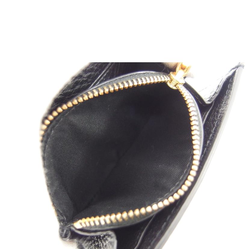 TORY BURCH トリーバーチ/ミラーミニウォレット/ブラック//ABランク/04