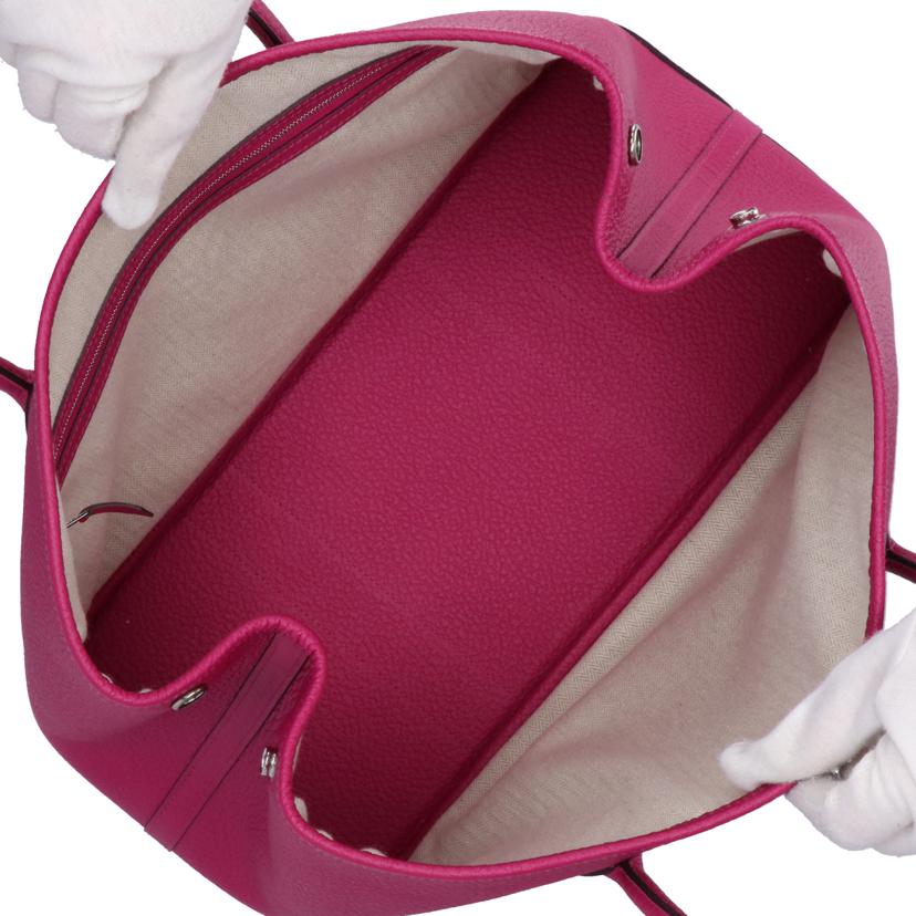 HERMES エルメス/ガーデンパーティ36/ローズパープル/カントリー//C/SAランク/91