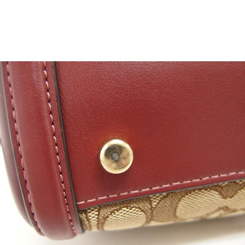 COACH コーチ/アイビーベネット サッチェル/2Wayショルダー/金具スレ/F38112//F18**/ABランク/04