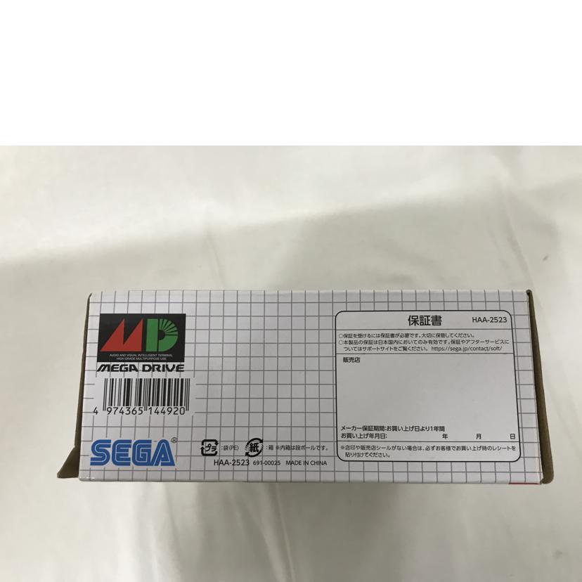 SEGA セガ/メガドライブ ミニ/HAA-2523//Aランク/51