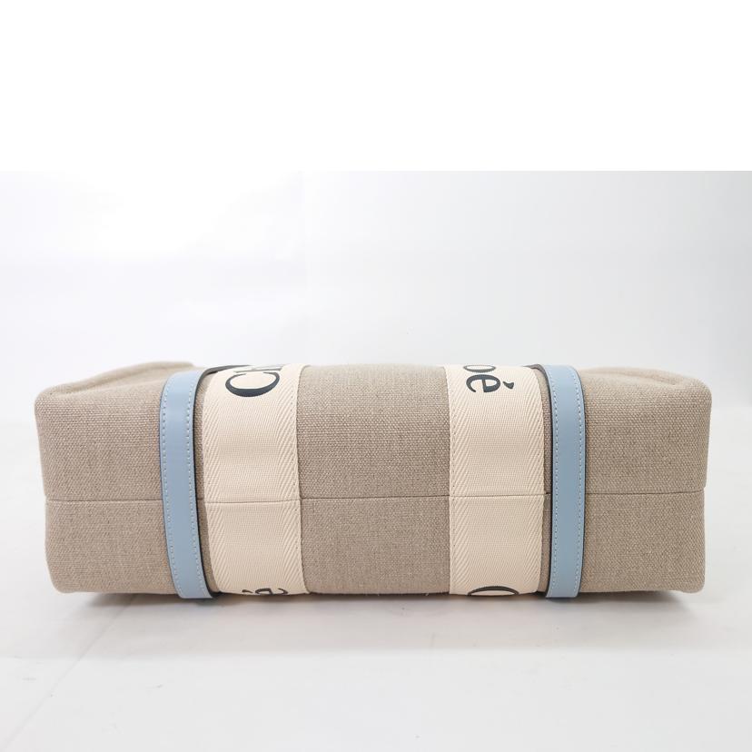 CHLOE/ウッディ ミディアムキャンバス×レザートートバッグ//032*******/Aランク/09