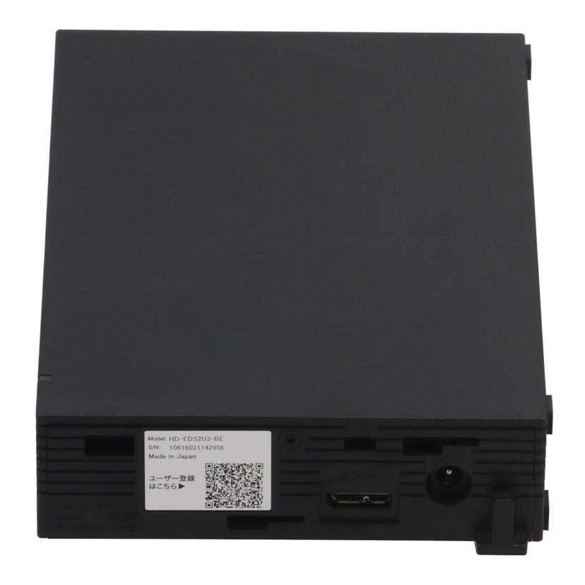 BUFFALO バッファロー /外付けHDD 2TB /HD-EDS2U3-BE//10616021142956/Bランク/62