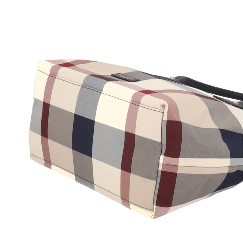 CRESTBRIDGE BLUELABEL クレストブリッジブルーレーベル/チェックトートバッグ/55116-817-28//Aランク/09