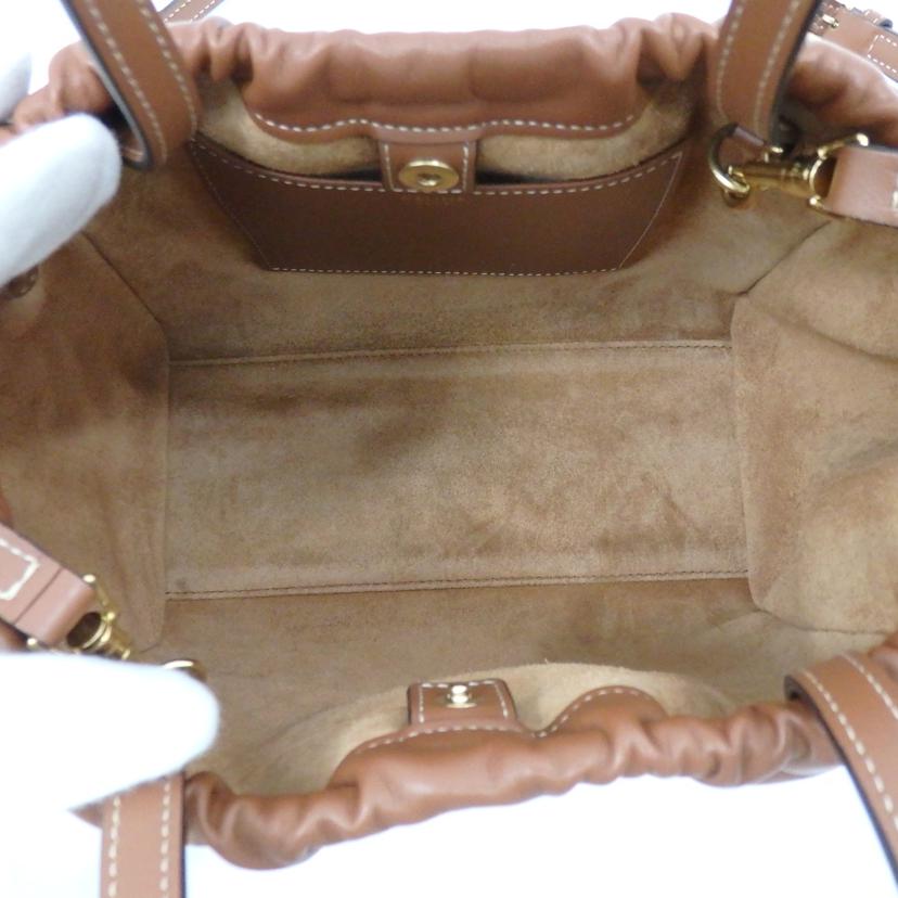 CELINE セリーヌ/スモールカバドローストリングキュイルトリオンフ/111013DU3//I・T******/Aランク/77