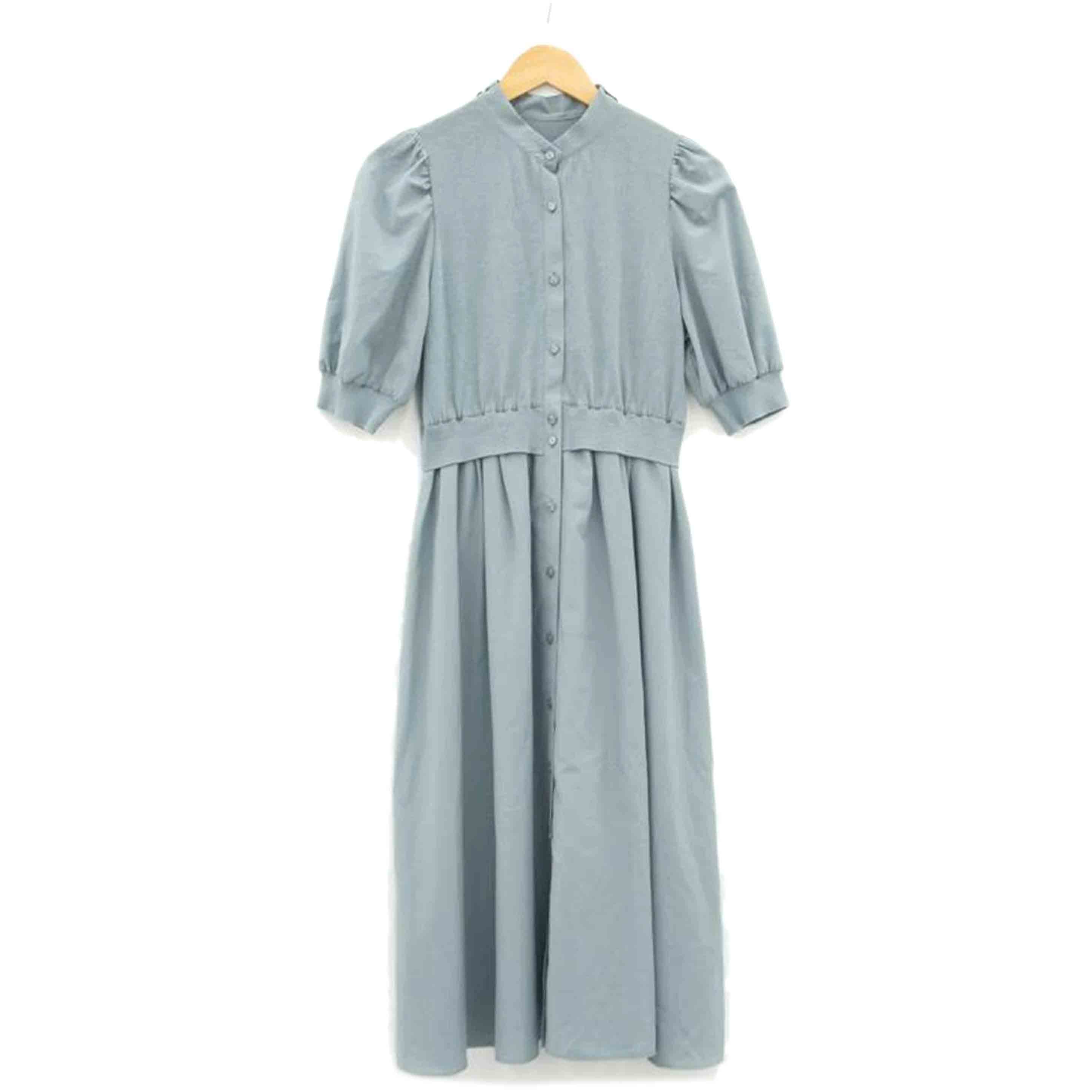 CRESTBRIDGE BLUELABEL クレストブリッジブルーレーベル/ライトダンブラーブロードワンピース/55J10-135-22//Aランク/09