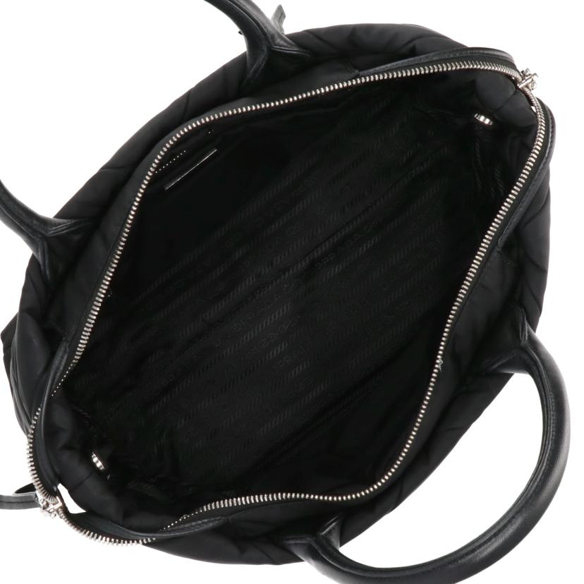 PRADA プラダ/スモールパテッドRe-NYLON トートバッグ/1BG373//Aランク/91