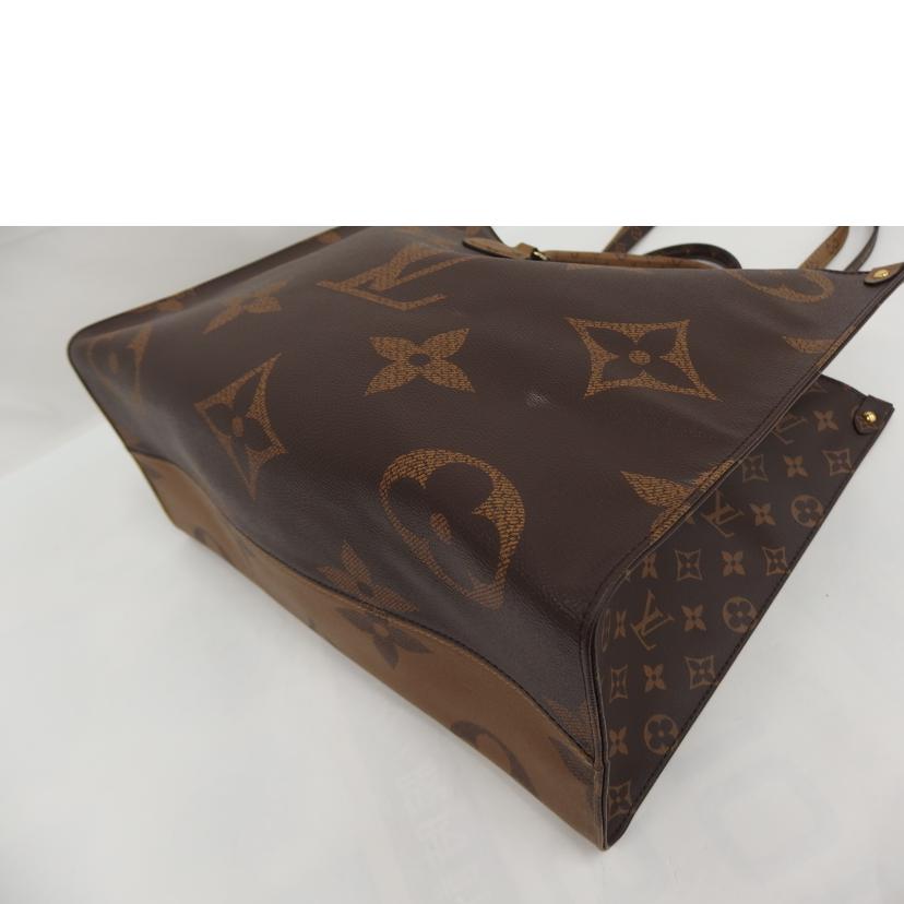 LV ルイヴィトン/オンザゴーGM/モノグラム・ジャイアント・リバース/M45320//NZ2***/Aランク/82