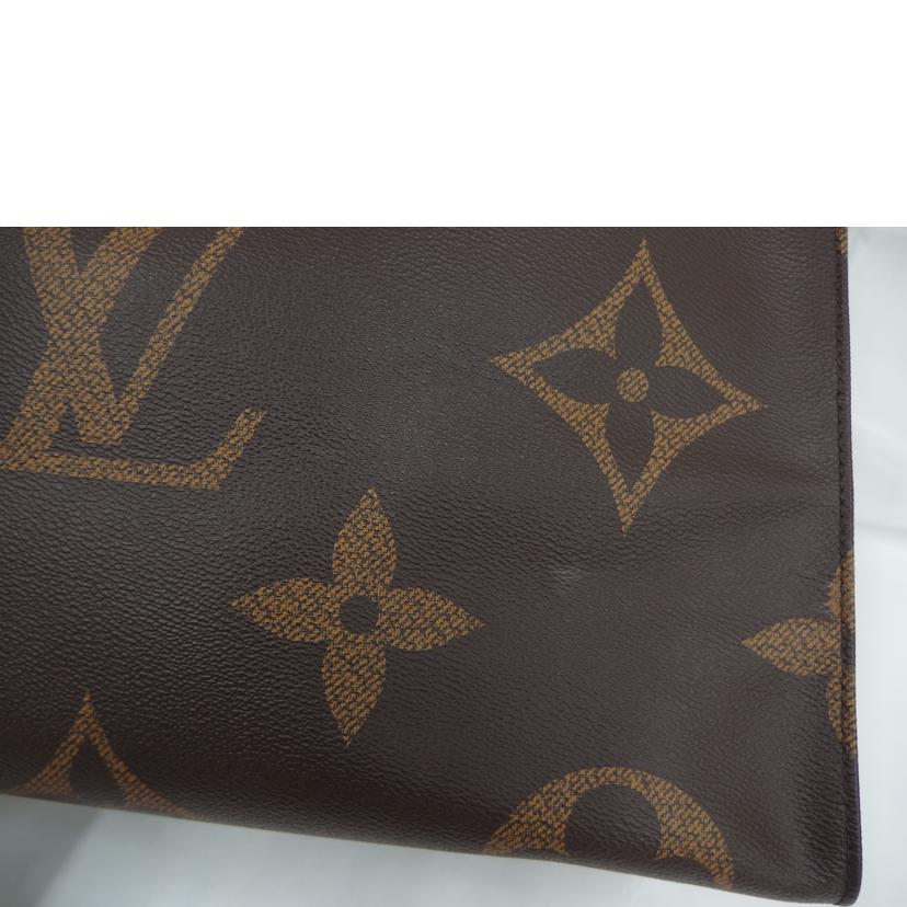 LV ルイヴィトン/オンザゴーGM/モノグラム・ジャイアント・リバース/M45320//NZ2***/Aランク/82