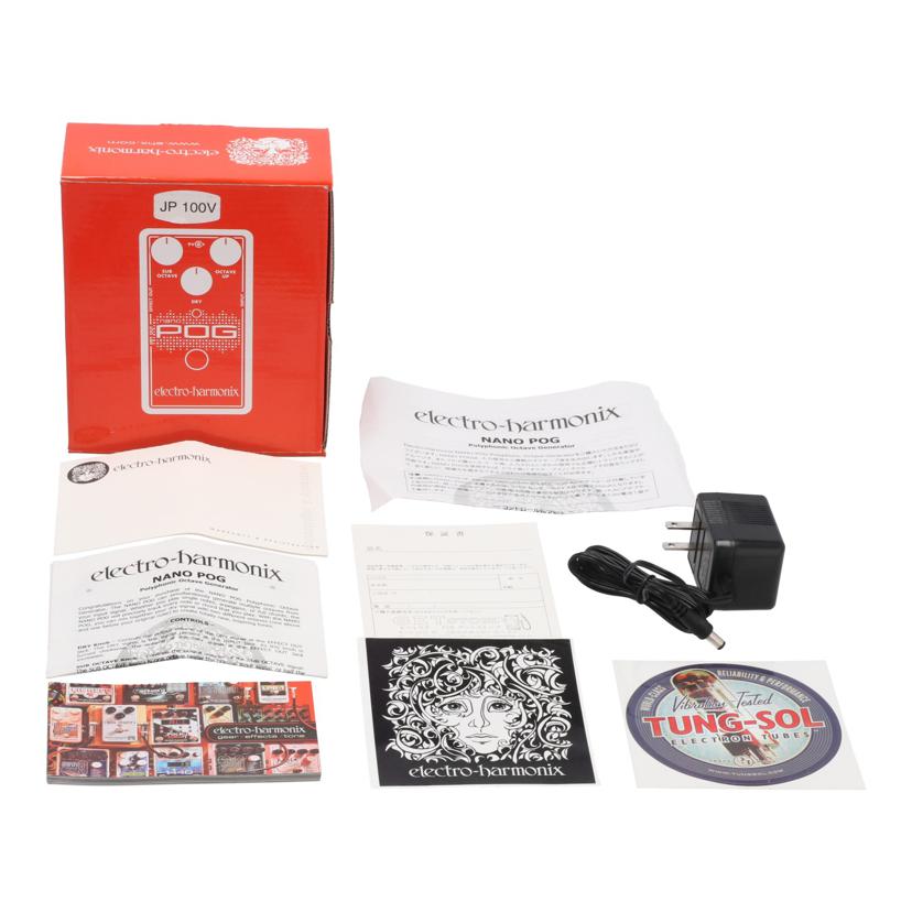 electro-harmonix エレクトロ・ハーモニックス /エフェクター/NANO POG//201910298791/ABランク/69