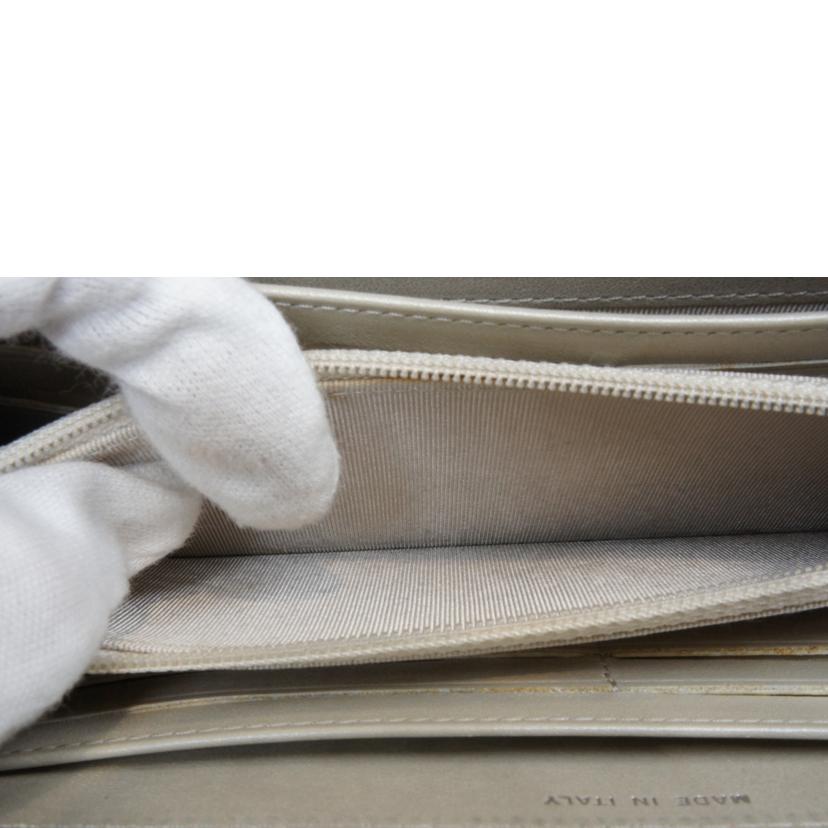 CHANEL シャネル/マトラッセエナメルL字ファスナーウォレット//172*****/Aランク/92