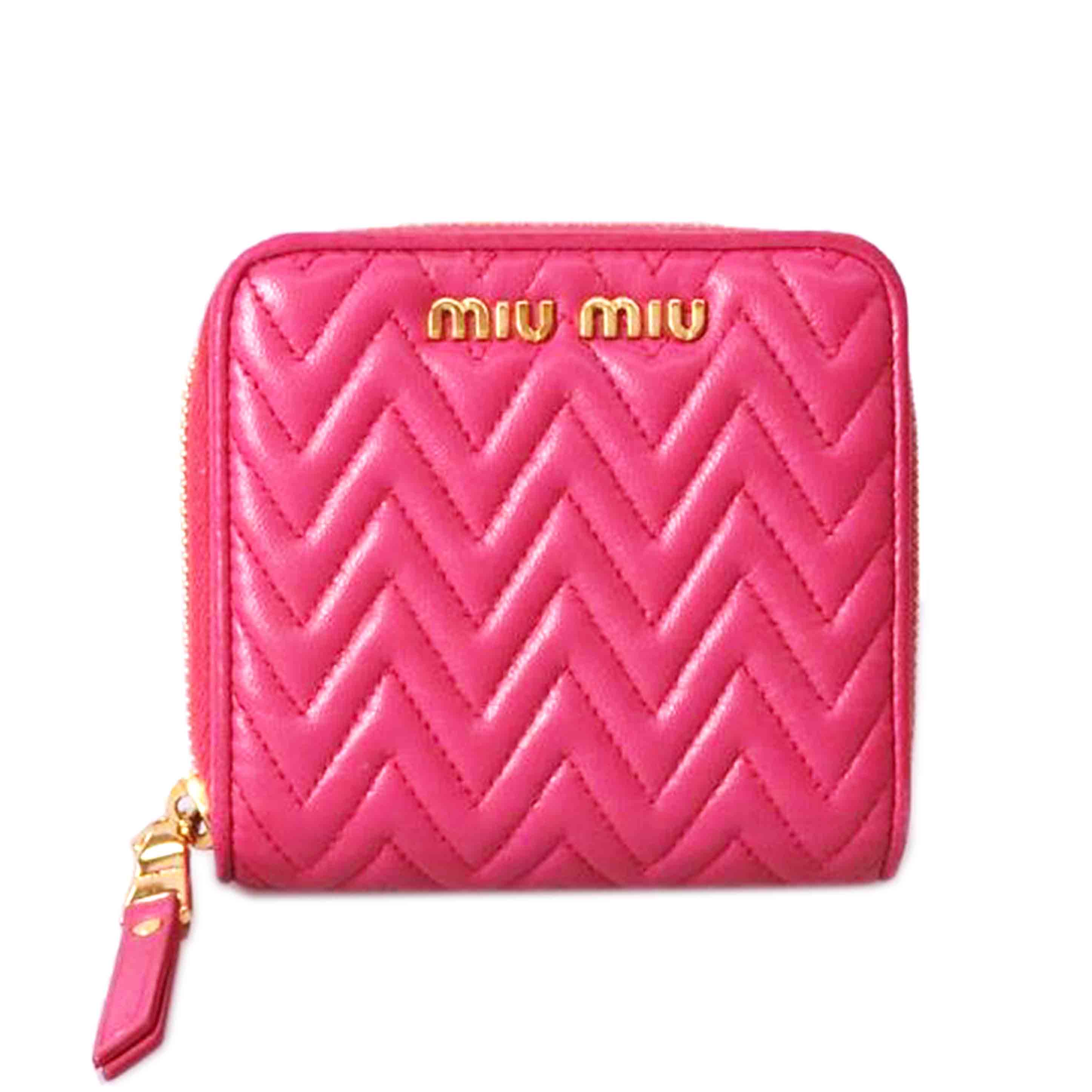 MIUMIU ミュウミュウ/マテラッセ/コインケース/二つ折り財布/5MM268//ABランク/76