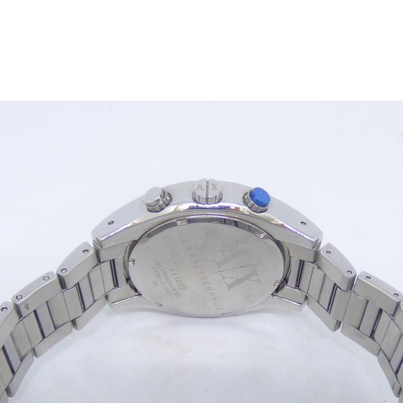 ARMANI EXCHAGE アルマーニエクスチェンジ/メンズクロノグラフ/クォーツ/AX1602//111***/Bランク/64