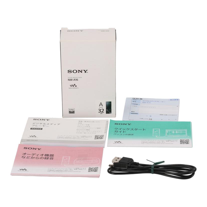 SONY ソニー/ウォークマン 32GB/NW-A16//S0150053177/Bランク/77