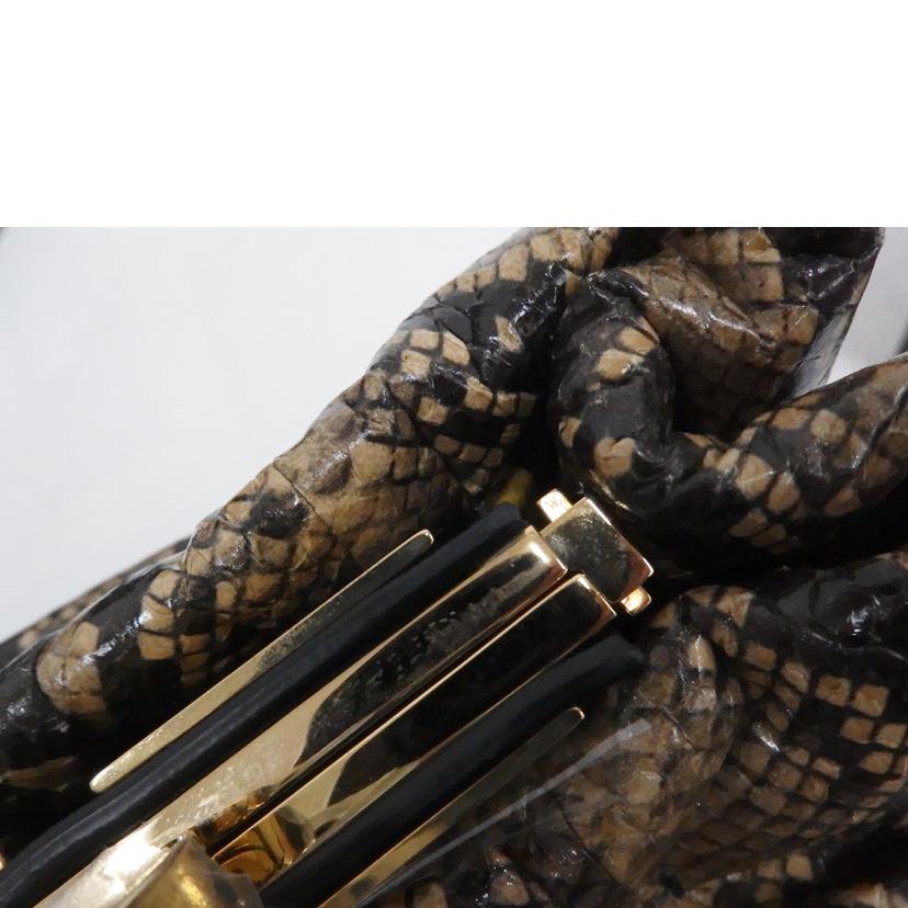 ZANCHETTI ザンケティ/ZANCHETTI バッグ パイソン柄/AM PU COD462 SS21//Sランク/82