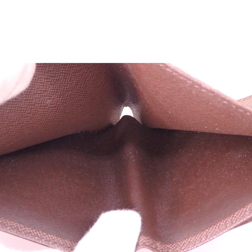 LOUIS VUITTON ルイ・ヴィトン/ポルトフォイユ・マルコ エベヌ/ダミエ/N61675//CA1***/ABランク/76