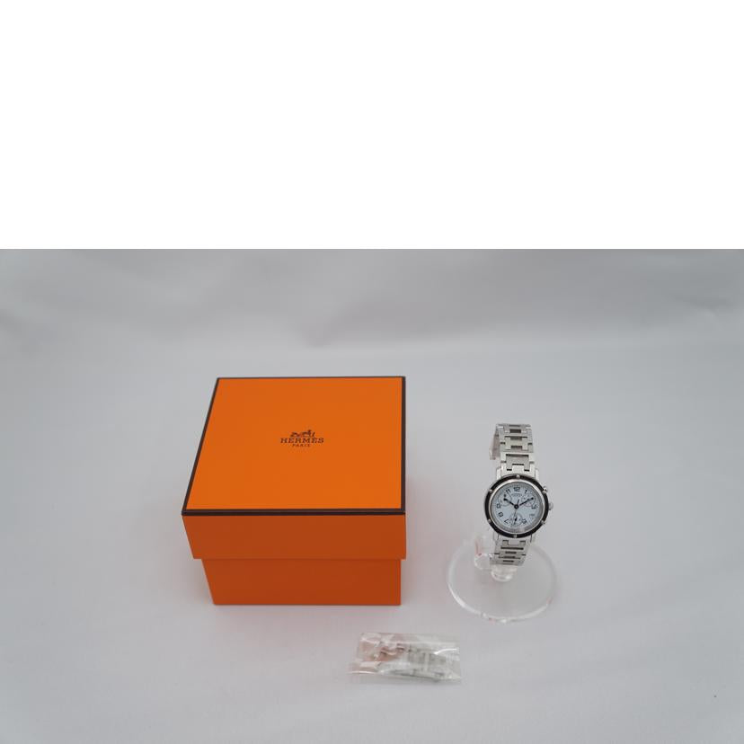 HERMES エルメス/クリッパー クロノグラフ/クオーツ/CL1.310//139****/ABランク/67